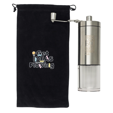 Młynek do kawy Aroma, srebrny | RD-R17099.01