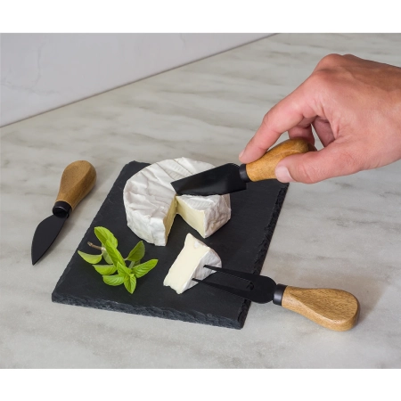 Zestaw do serwowania serów Queso, beżowy | RD-R17163.13.O