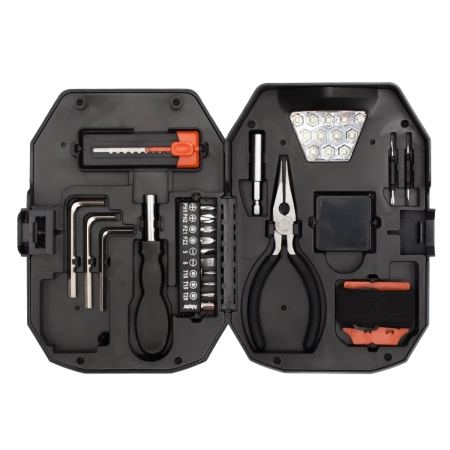 Zestaw narzędzi Smart DIY, czarny/czerwony R17539.02.O