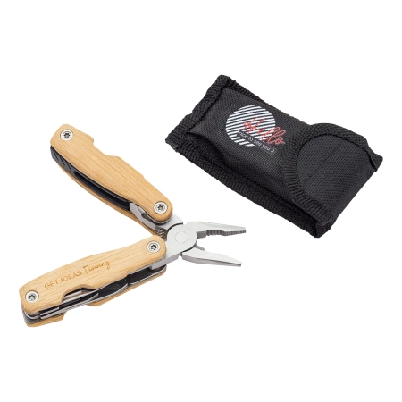 Mini multitool Exton, brązowy | RD-R17565.10