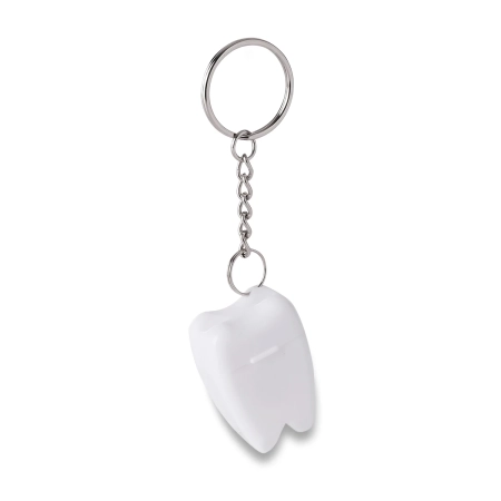 Brelok Toothy z nicią dentystyczną, biały R17731.06
