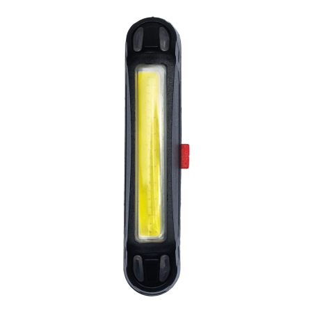 Lampka rowerowa Utrecht, ładowana przez USB, czarny | RD-R17850.02