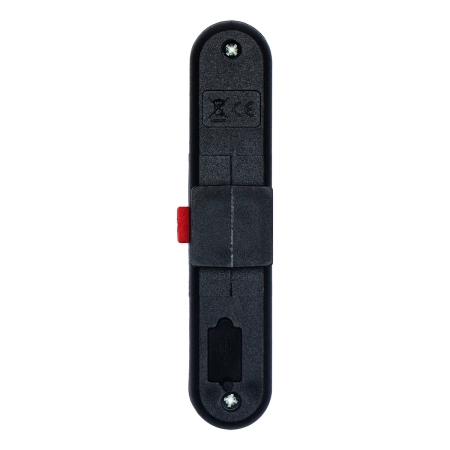 Lampka rowerowa Utrecht, ładowana przez USB, czarny | RD-R17850.02