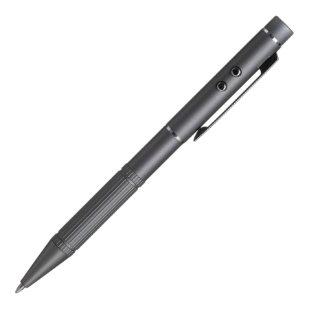 Długopis ze wskaźnikiem laserowym Stellar, grafitowy | RD-R35424.41