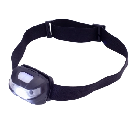 Latarka czołowa Sensor, czarny | RD-R35698.02