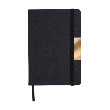 Notes A5, w oprawie z materiału RPET, Westminster, czarny R64023.02