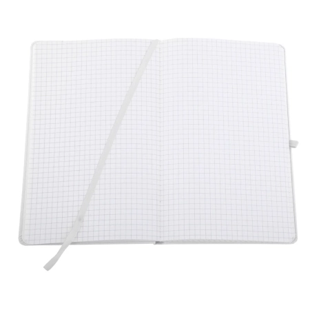 Notatnik 130x210/80k kratka Asturias, biały | RD-R64227.06