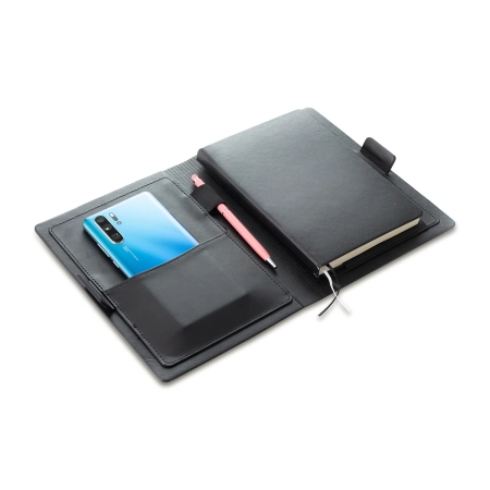 Organizer z notesem Sannat, czarny R64254.02.O