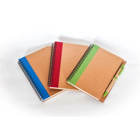 Notes z długopisem Dalvik, czerwony | RD-R64267.08