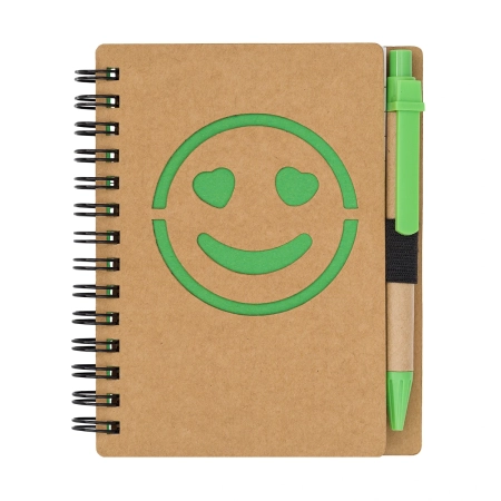 Notes Smile, zielony | RD-R64269.05
