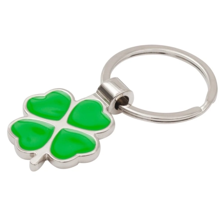 Brelok Clover Luck, zielony/srebrny | RD-R73188.05