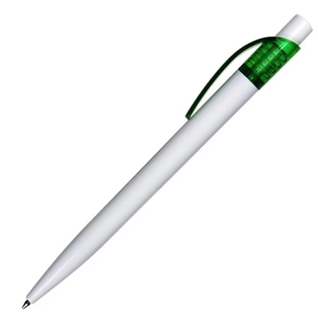 Długopis Easy, zielony/biały | RD-R73341.05