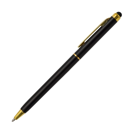 Długopis plastikowy Touch Pointer, czarny | RD-R73404.02