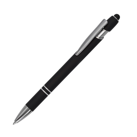 Długopis aluminiowy Softano, czarny | RD-R73424.02