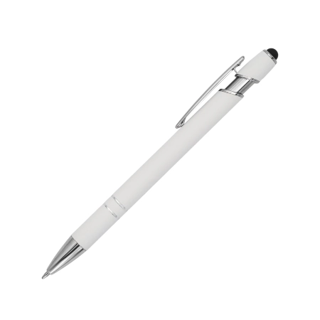 Długopis aluminiowy Softano, biały | RD-R73424.06