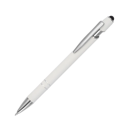 Długopis aluminiowy Softano, biały | RD-R73424.06