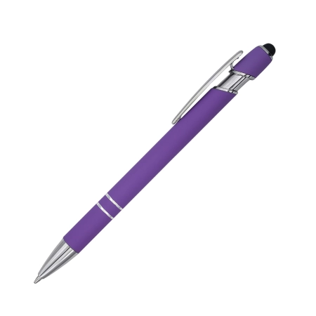Długopis aluminiowy Softano, fioletowy R73424.11