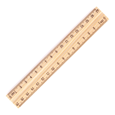 Ołówek z linijką - zestaw Simple, beżowy | RD-R73761.13