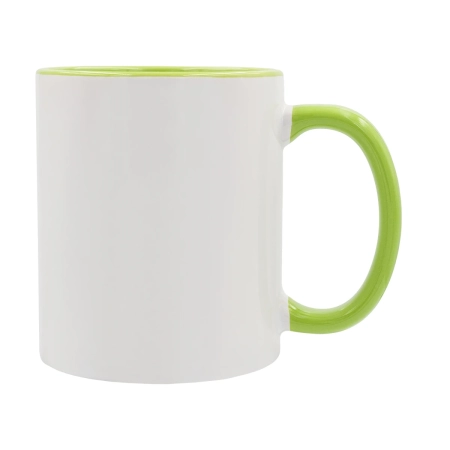 Kubek z powłoką sublimacyjną Gaeta 330 ml, jasny zielony | RD-R85319.55