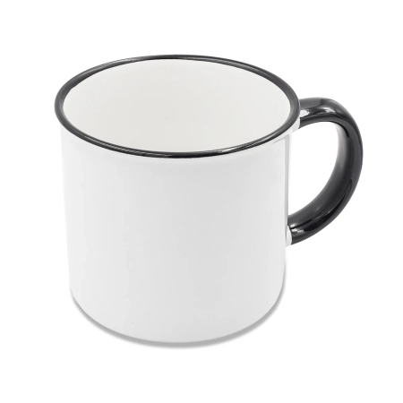 Kubek z powłoką sublimacyjną Ars 400 ml, czarny | RD-R85320.02