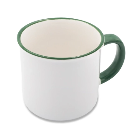 Kubek z powłoką sublimacyjną Ars 400 ml, ciemny zielony | RD-R85320.51