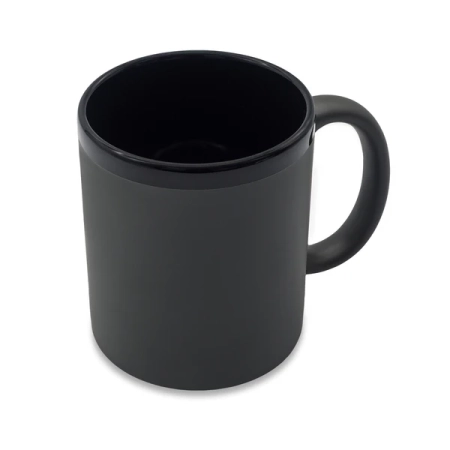 Kubek ceramiczny Velluto 350 ml, szary | RD-R85324.21