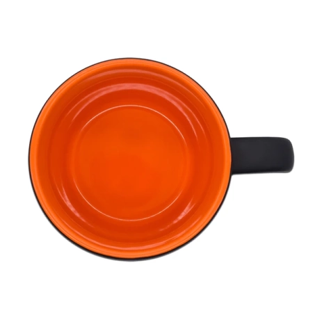 Kubek ceramiczny Esla 345 ml, pomarańczowy | RD-R85327.15