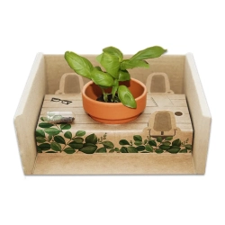 Zielone Zebranie — biuro w miniaturze / Diorama