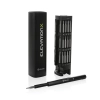 Śrubokręt Gear X, 56 końcówek, aluminium z recyklingu | VA-P221.261