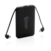 Power bank 5000 mAh, zintegrowany kabel 3 w 1 | VA-P322.081