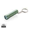 Brelok do kluczy z aluminium z recyklingu, latarka Flash | VA-P514.0407
