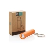 Brelok do kluczy z aluminium z recyklingu, latarka Flash | VA-P514.0408