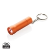 Brelok do kluczy z aluminium z recyklingu, latarka Flash | VA-P514.0408