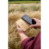 Bambusowy bezprzewodowy power bank 8000 mAh B'RIGHT, ładowarka bezprzewodowa 15W Benson | VA-V0053-17
