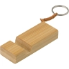 Bambusowy brelok do kluczy, stojak na telefon V0282-16