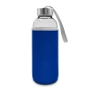 Szklana butelka 420 ml w pokrowcu Bob | VA-V0462-04