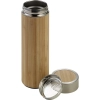 Bambusowy termos 420 ml, posiada sitko zatrzymujące fusy | VA-V0772-18