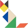 Puzzle tangram, 7 el. | VA-V1578-16