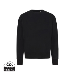 Luźna bluza z bawełny z recyklingu Iqoniq Kruger | VA-T9302.001.XS
