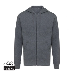 Bluza z kapturem z bawełny z recyklingu Iqoniq Abisko | VA-T9600.014.XXS