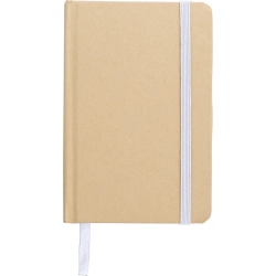 Notatnik A6 z papieru kraftowego z recyklingu V1164-02