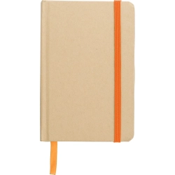 Notatnik A6 z papieru kraftowego z recyklingu V1164-07