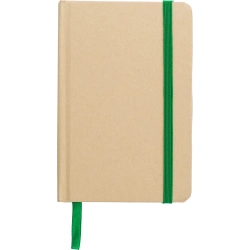 Notatnik A6 z papieru kraftowego z recyklingu | VA-V1164-09