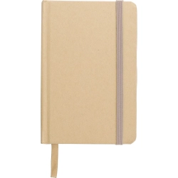 Notatnik A6 z papieru kraftowego z recyklingu V1164-20
