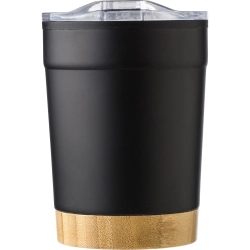 Kubek termiczny 300 ml z bambusowym elementem V1179-03