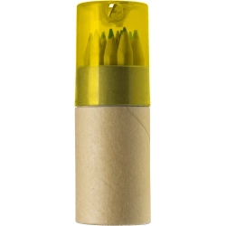Zestaw kredek, temperówka V6133/A-08