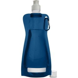 Składany bidon 420 ml z karabińczykiem V6503-04