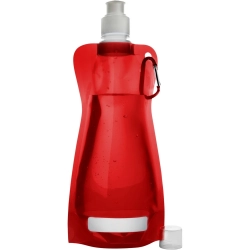 Składany bidon 420 ml z karabińczykiem V6503-05