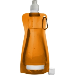 Składany bidon 420 ml z karabińczykiem V6503-07