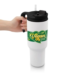 Kubek termiczny 1100 ml Air Gifts z ergonomicznym uchwytem Ony VA094-02